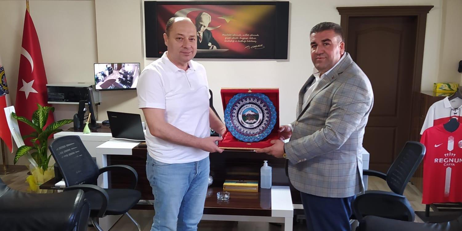 Başverimli Belediye Başkanı Medeni Tatar’dan emniyete ziyaret