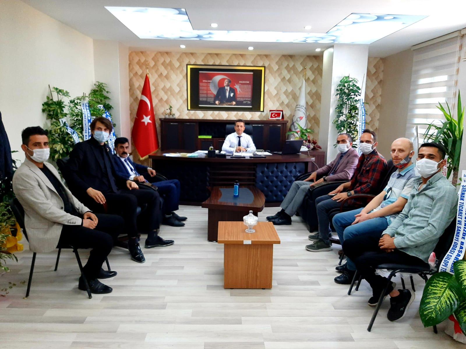 Türk Eğitim-Sen’den Başkanı Tatar’dan Bilen’e hayırlı olsun ziyareti