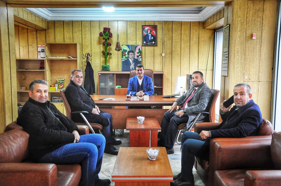 Belediye başkanlarından Yusuf Som’a ziyaret