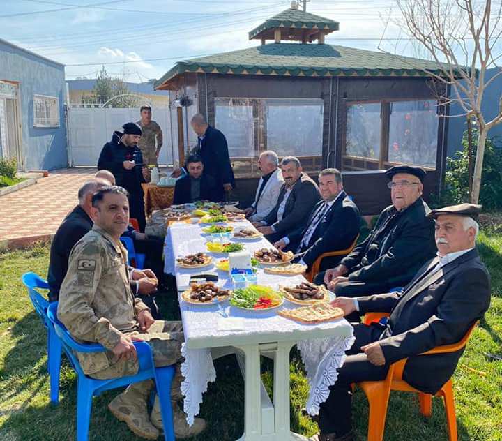 Kanaat önderi ve komutandan başkan Tatar’a ziyaret