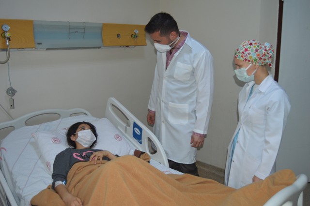 Şırnak’ta 11 yaşındaki hasta, laparoskopik pyeloplasti yöntemi ile sağlığına kavuştu