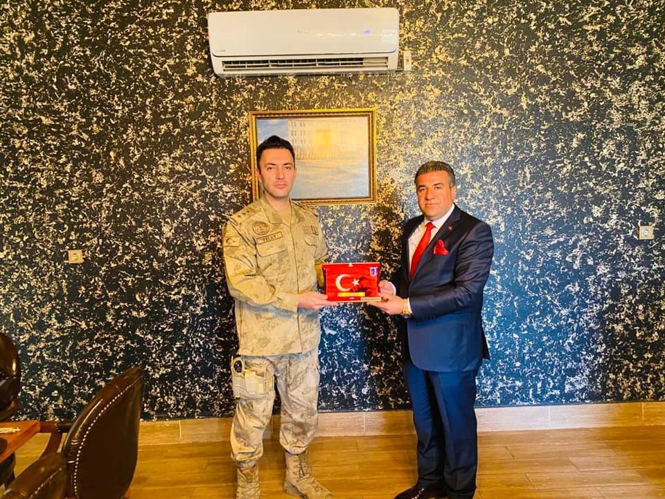 Başkan Tatar’dan Cizre İlçe Jandarma Komutanına ziyaret