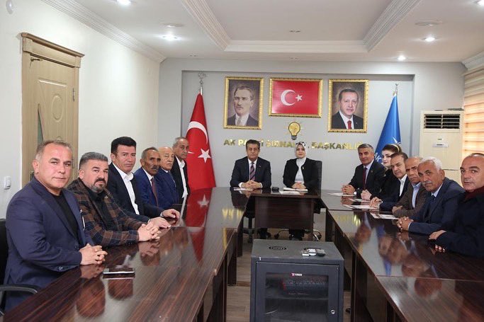 Başkan Tellioğlu ve Tatar Şırnak’ta İl Yerel Yönetimler Toplantısı’na katıldı