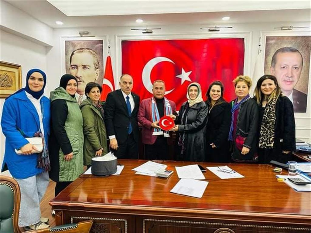 Trabzon Dernekleri Federasyonu’ndan Başkan Tellioğlu’na ziyaret